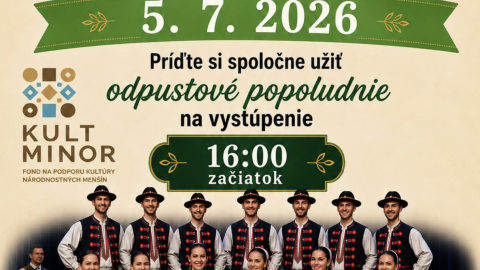 Odpustové popoludnie – 5. júla 2026